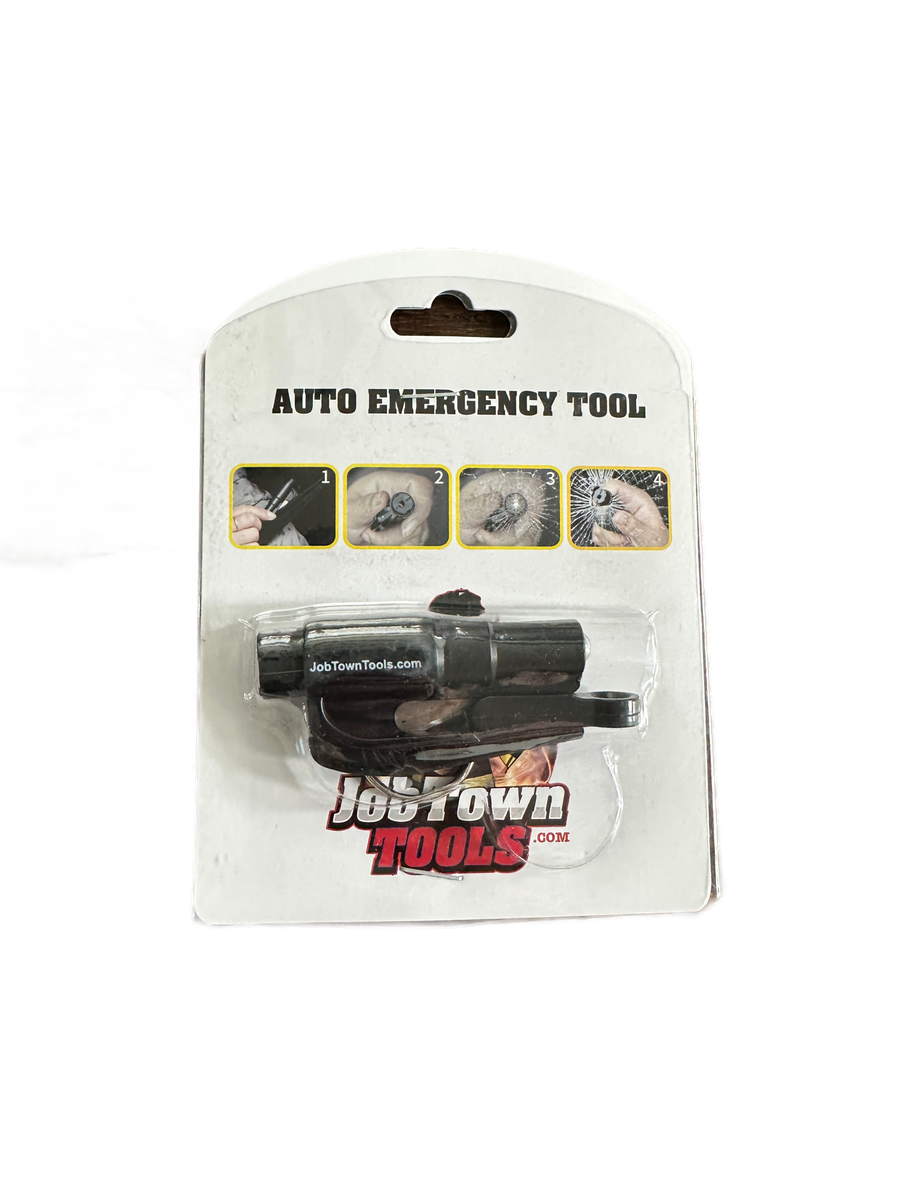 Auto Rescue Tool - Window Punch/Seatbelt Cutter Combo