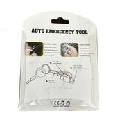Auto Rescue Tool - Window Punch/Seatbelt Cutter Combo