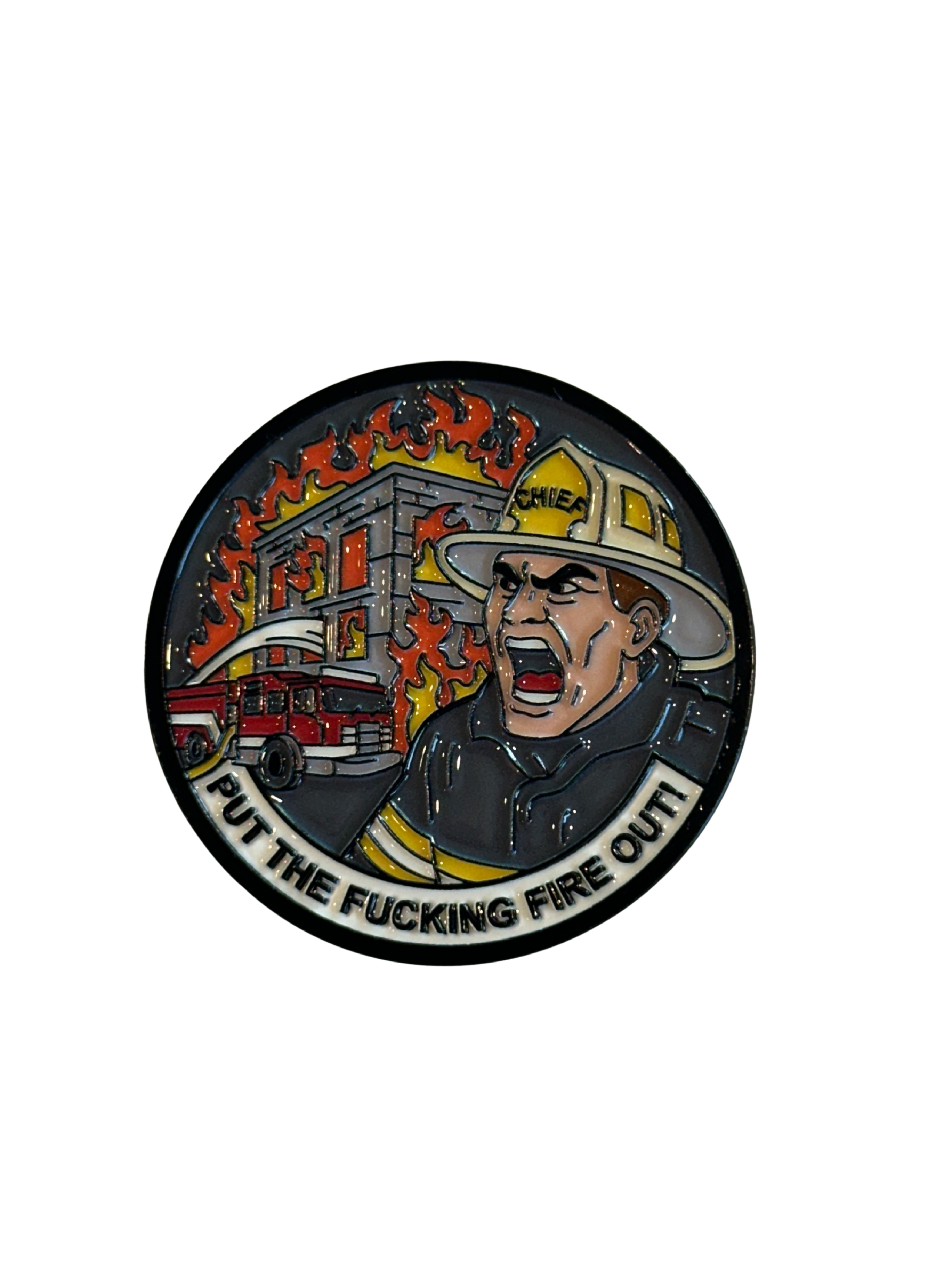Job Town Tools Challenge Coin - Put the F*cking Fire Out