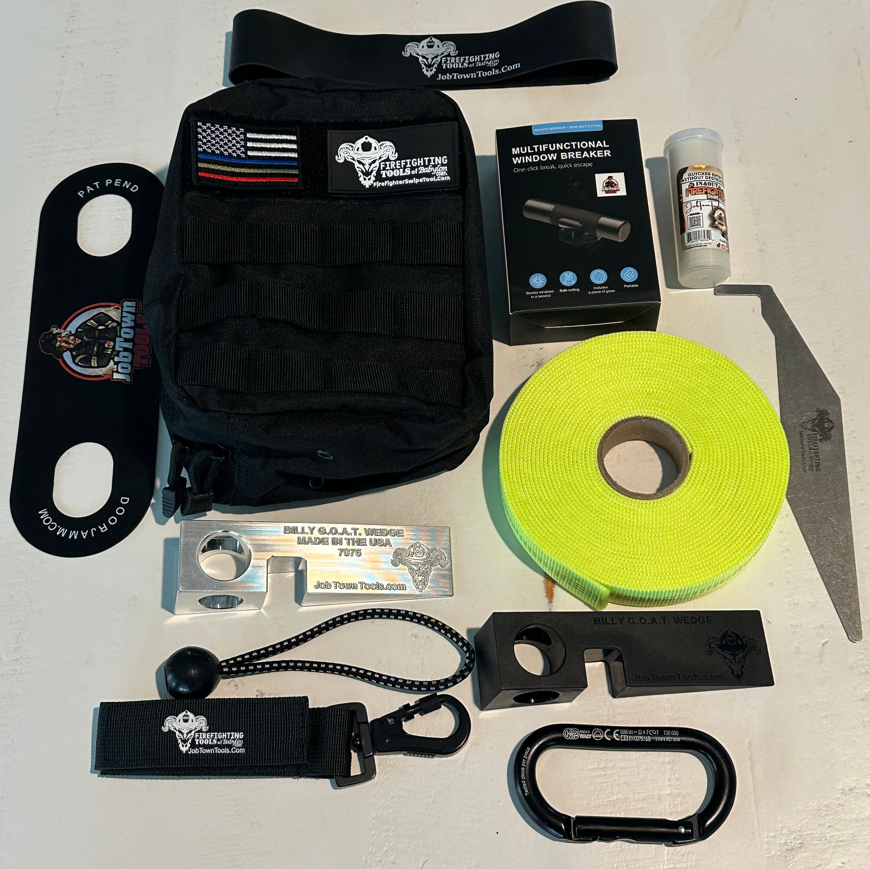 Ultimate Firefighter Tool Kit - Webbing and Tool Kit · Job Town Tools