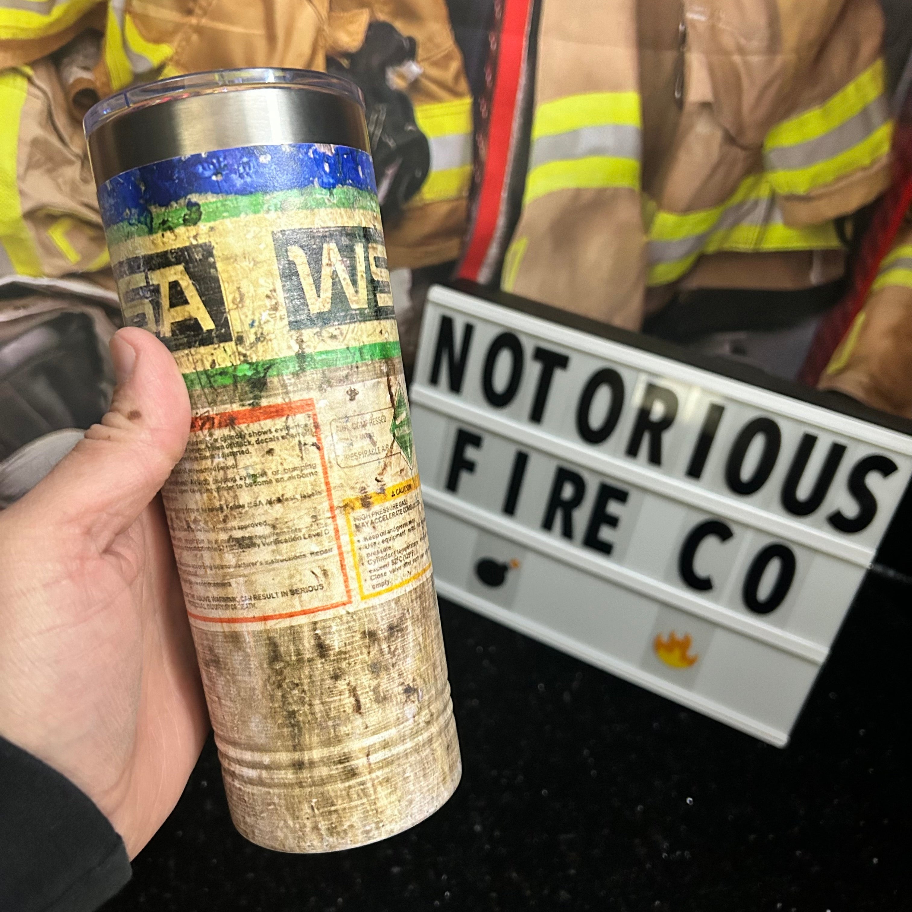 WSA SCBA Stainless Steel Tumbler