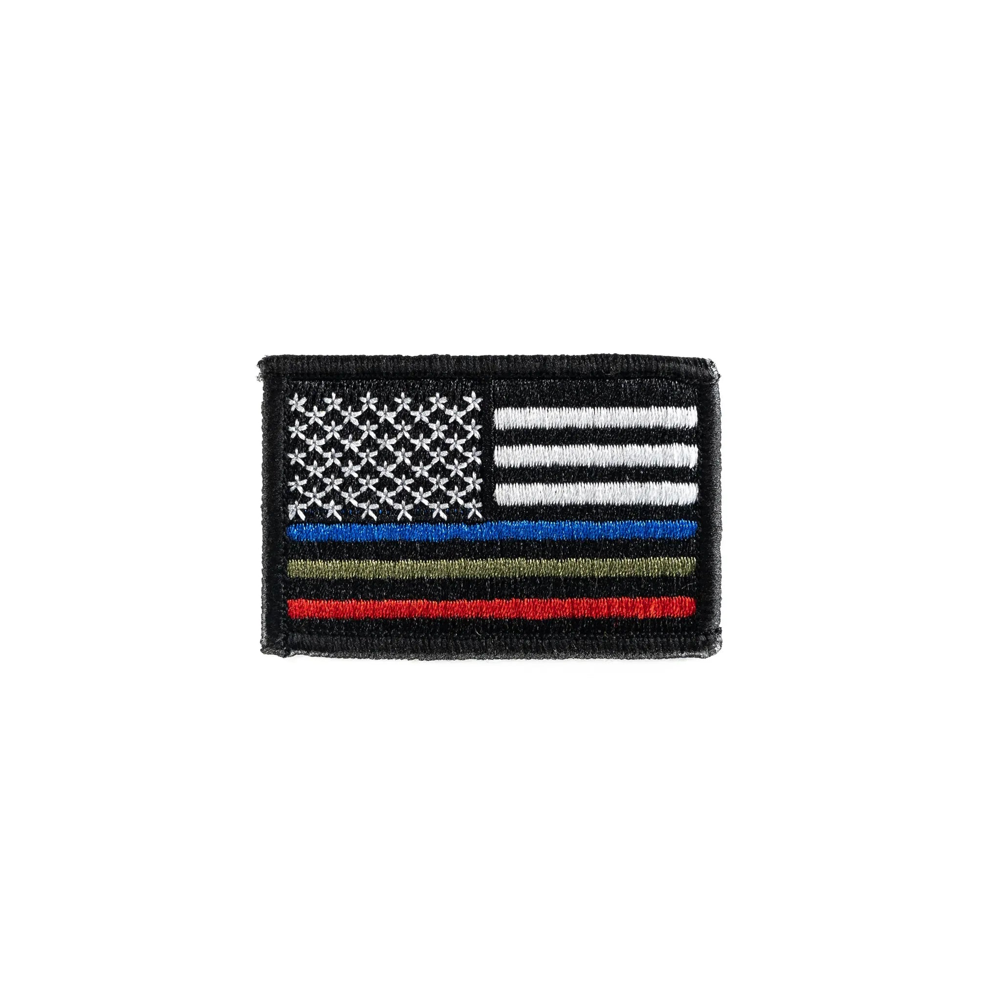 American Flag Patch - FD, PD, Military