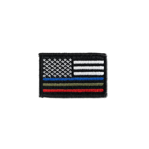 American Flag Patch - FD, PD, Military · Firefighting Tools of Babylon Corp